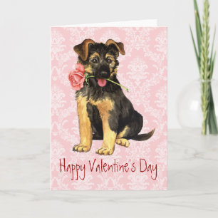 Valentine Ro GSD Helgkort