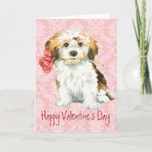 Valentine Ro Havanese Helgkort