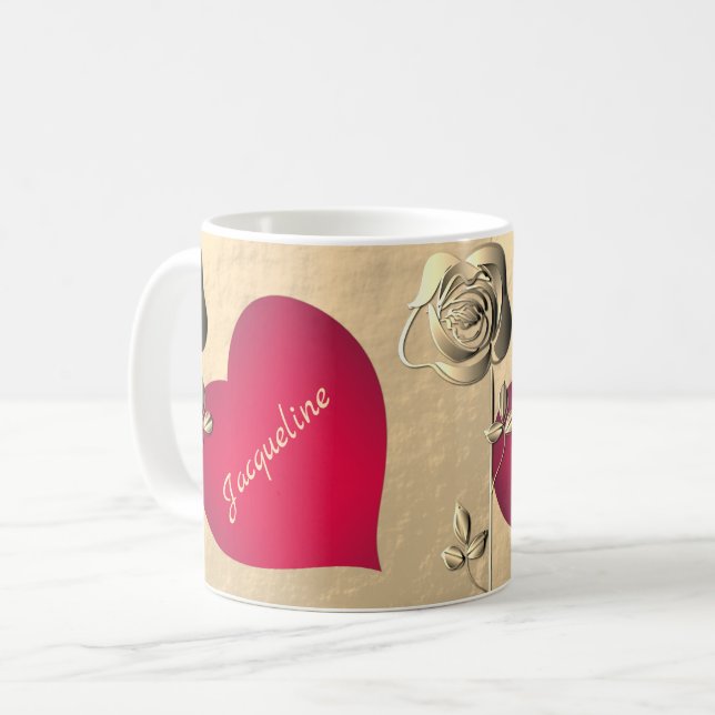 Valentine Ro & Heart Kaffemugg (Framsida vänster)