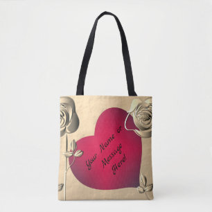 Valentine Ro & Heart Tygkasse