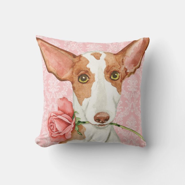 Valentine Ro Ibizan Hound Kudde (Framsida)