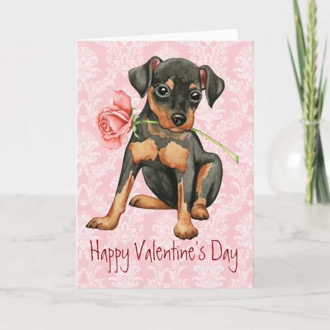 Valentine Ro Min Pin Helgkort (Framsida)