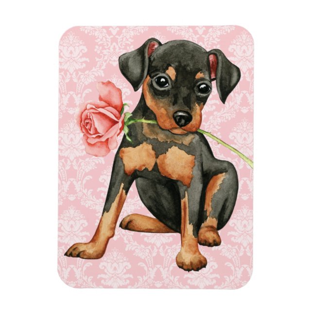 Valentine Ro Min Pin Magnet (Vertikal)