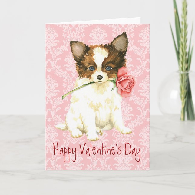 Valentine Ro Papillon Helgkort (Framsida)