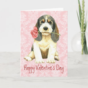 Valentine Ro Petit Basset Griffon Vendeen Helgkort