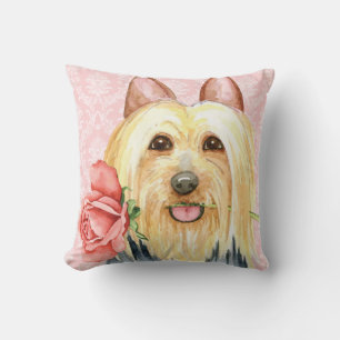 Valentine Ro Silky Terrier Dekorativ kudde