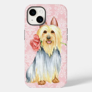 Valentine Ro Silky Terrier Fodral-Mate iphone case