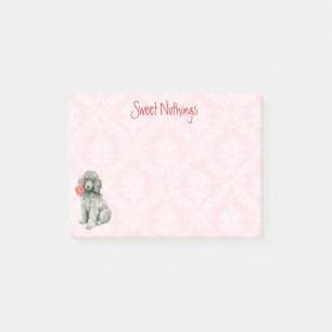Valentine Ro Standard Pudel Post-it Block