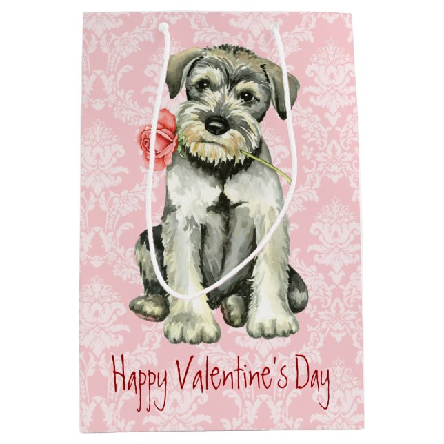 Valentine Ro Standard Schnauzer (Framsidan)