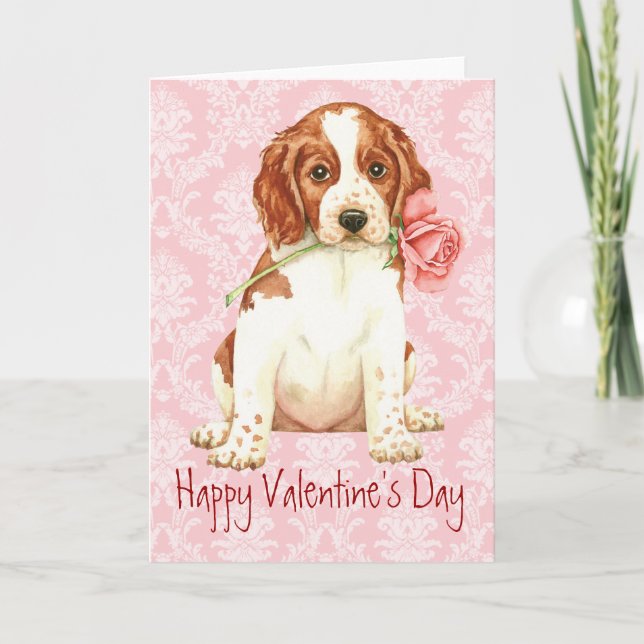 Valentine Ro Welshie Helgkort (Framsida)