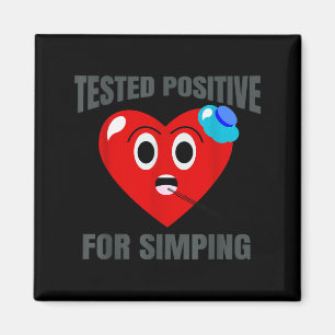 Valentine rolig kärlek simp för flickvän pojkvän magnet