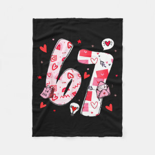 Valentine rolig sex sju 6 7 meme män kvinnor barn fleecefilt