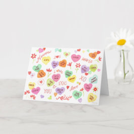Valentine Roligt Hearwers Flowers Du är den bästa Kort