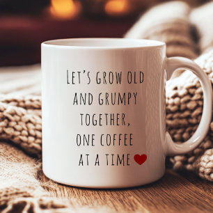 Valentine Romantic Cute Funny Girlvän Boyvän Kaffemugg