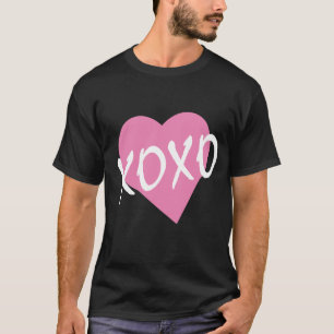 Valentine Rosa Heart XOXO T Shirt