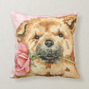 Valentine Rose Chow Kudde