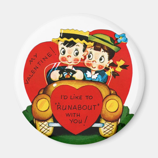 Valentine Runabout Magnet (Framsidan)
