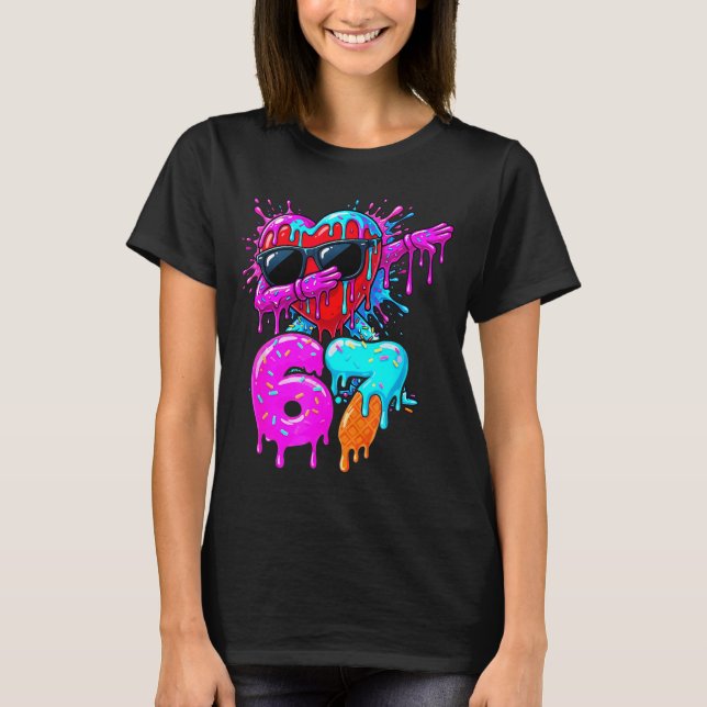 Valentine’s Day 67 Six Seven 6 7 Valentine Dabbing T Shirt (Framsida)