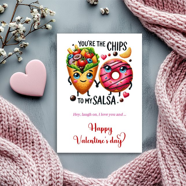 Valentine’s Day Card Funny Fruit Pun Love Quote Julkort (Valentine’s Day Card Funny Fruit Pun Love Quote)