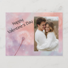 Valentine’s Day Custom Photo Card for Couples Helg Vykort