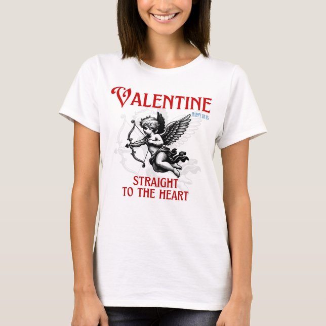 Valentine’s Day Love Charm T Shirt (Framsida)