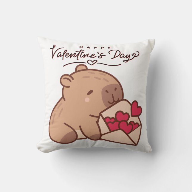 Valentine’s Day Love Pillow Kudde (Framsida)
