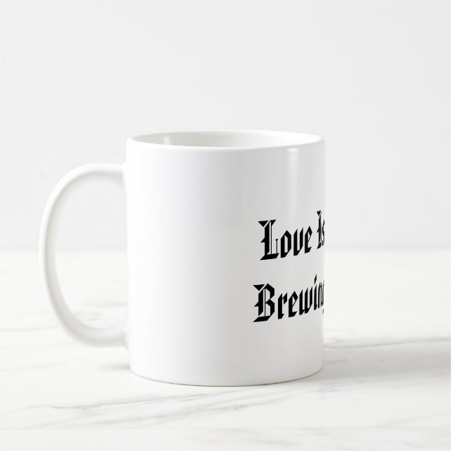 Valentine’s Day Love Quote Printed Mug Kaffemugg (Vänster)
