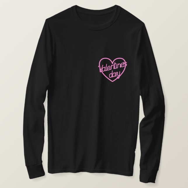 Valentine’s Day Love Shirt – Romantic Aesthetic T (Design framsida)