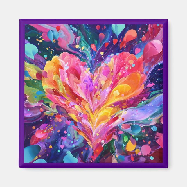 Valentine’s Day Magnet | Romantic, Cute  (Framsidan)