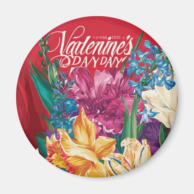 Valentine’s Day Magnet | Romantic, Cute  (Framsidan)