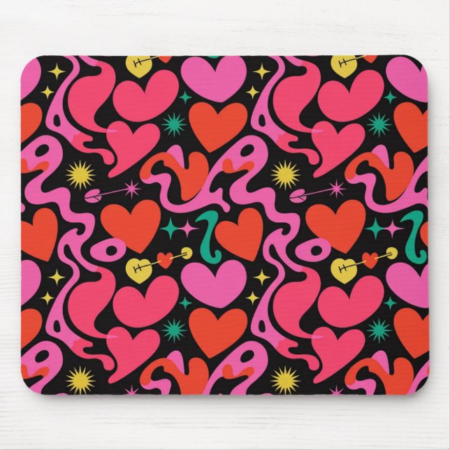 Valentine’s Day Mousepad | Romantic Musmatta (Framsidan)