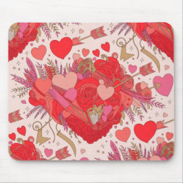 Valentine’s Day Mousepad | Romantic Musmatta