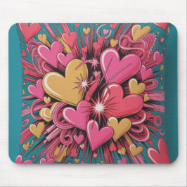 Valentine’s Day Mousepad | Romantic Musmatta