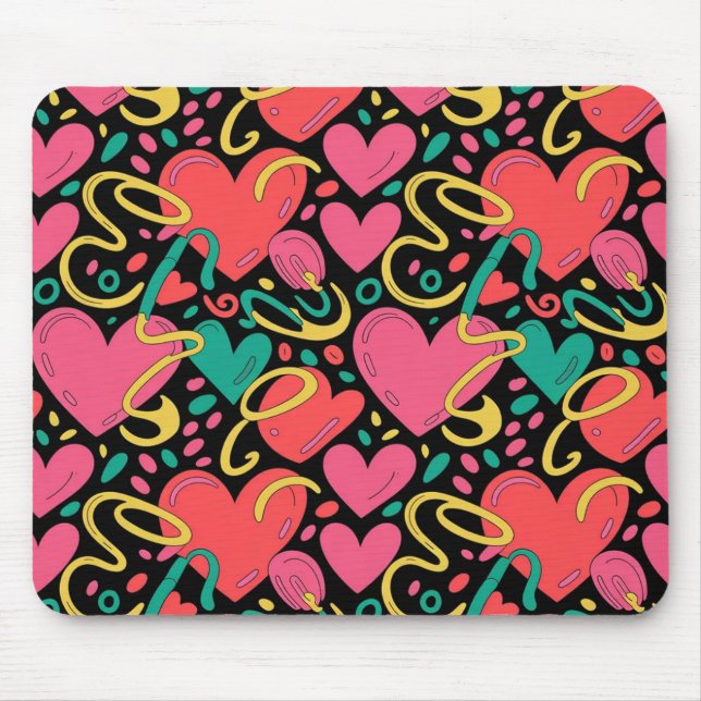 Valentine’s Day Mousepad | Romantic Musmatta (Framsidan)