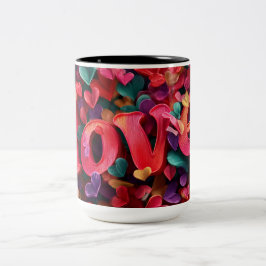 Valentine’s Day Mug | Romantic, Cute &Heartwarming Två-Tonad Mugg