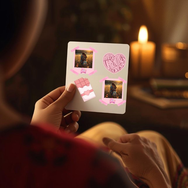 Valentine’s Day Personalized Flat Card (Skapare uppladdad)