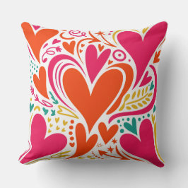 Valentine’s Day Throw Pillow Collection | Romantic Kudde