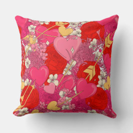 Valentine’s Day Throw Pillow Collection | Romantic Kudde