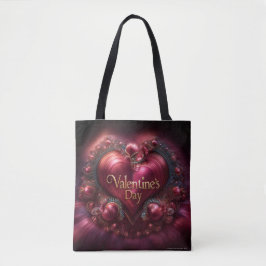 Valentine’s Day Tote Bag | Romantic, Cute Tygkasse