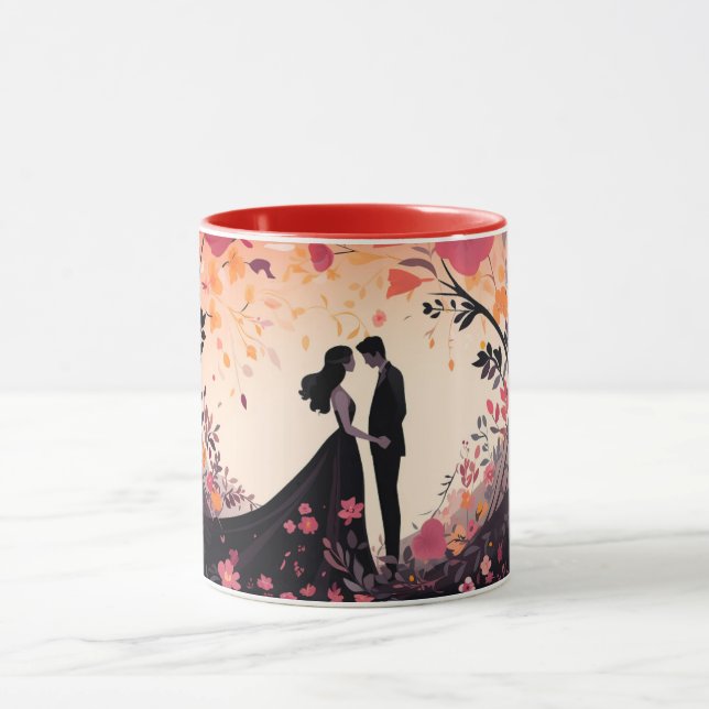  Valentine’s Day true love end mariage Mugg (Center)