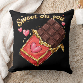 Valentine’s design inspired by chocolate kudde