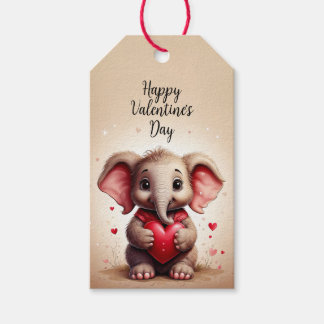 Valentine’s gift tag presentetikett
