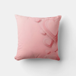 valentine sale background with hearts kudde