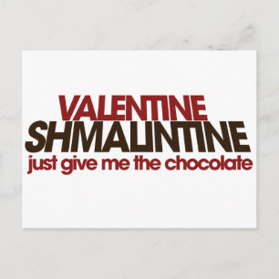 Valentine Shmalintine Helg Vykort