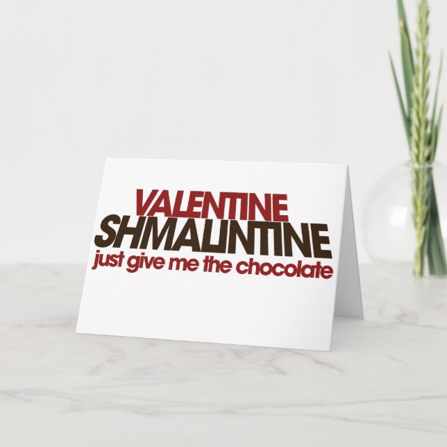 Valentine Shmalintine Helgkort (Framsida)