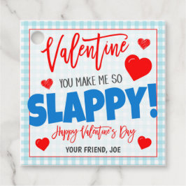 Valentine Slap Bracelet Gift Märkre Gåvor Etiketter