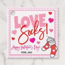 Valentine Sock Gift Märkre