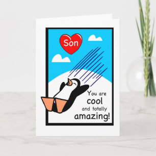 Valentine Son, Penguin Helgkort