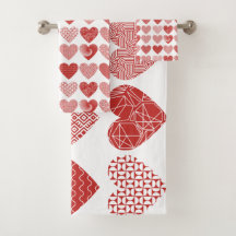 Valentine sött sött kärlek-rött hjärta mönster