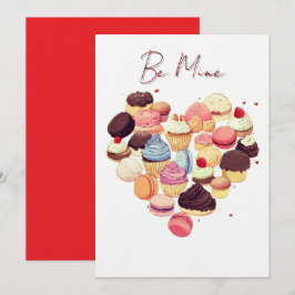 Valentine Sweet Heart Välkomstkort – Bli Min Julkort